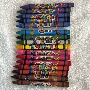 The Hero of Color City Crayons Set of 16 No Box by Cra-Z-Art